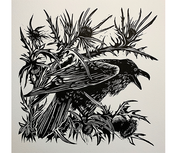 Raven and Thistle - Kathy Anderson
